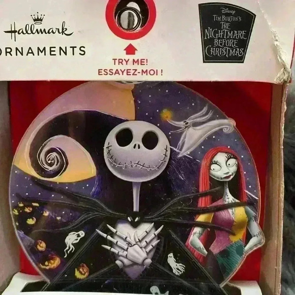 3 Hallmark Disney Tim Burton's The  Nightmare Before Christmas Ornaments - Picture 5 of 17